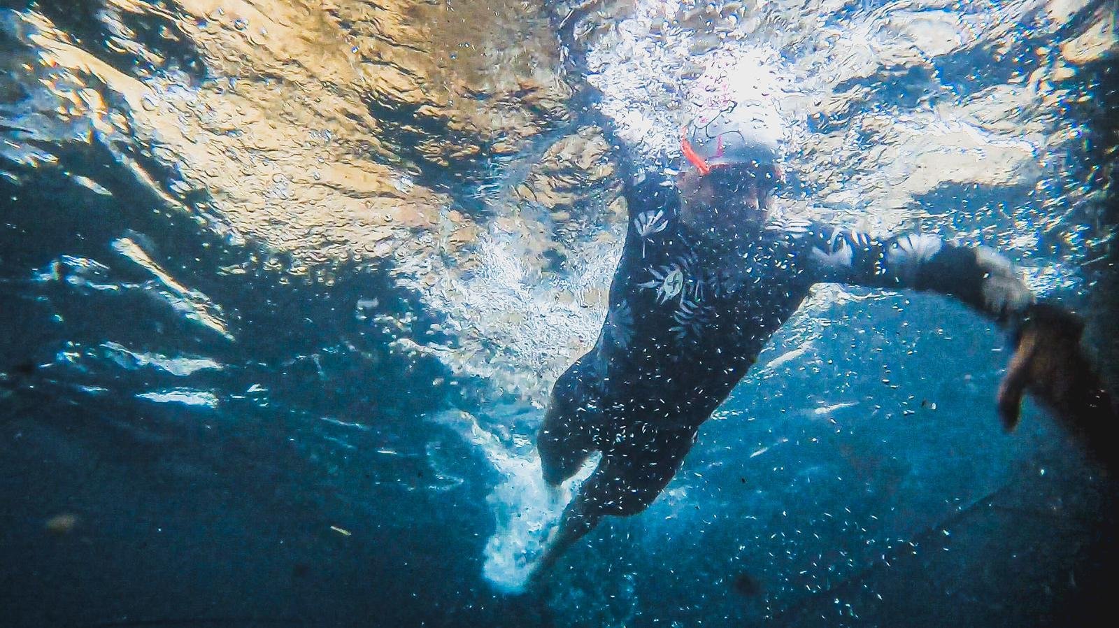 Kiwi D.I.Y. attitude keeps triathlete swimming