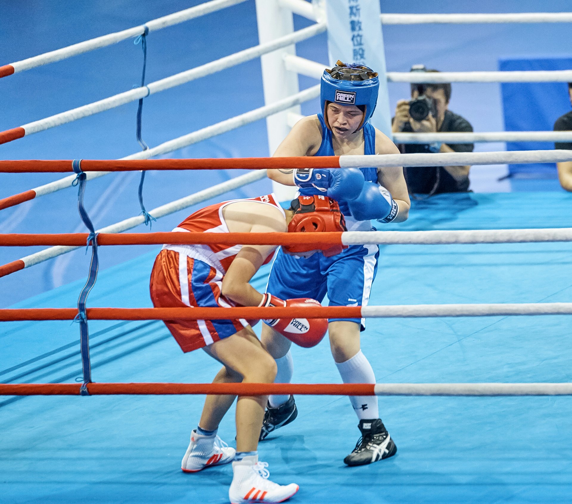 Fighting in the blood for Youth Olympic Games Boxers