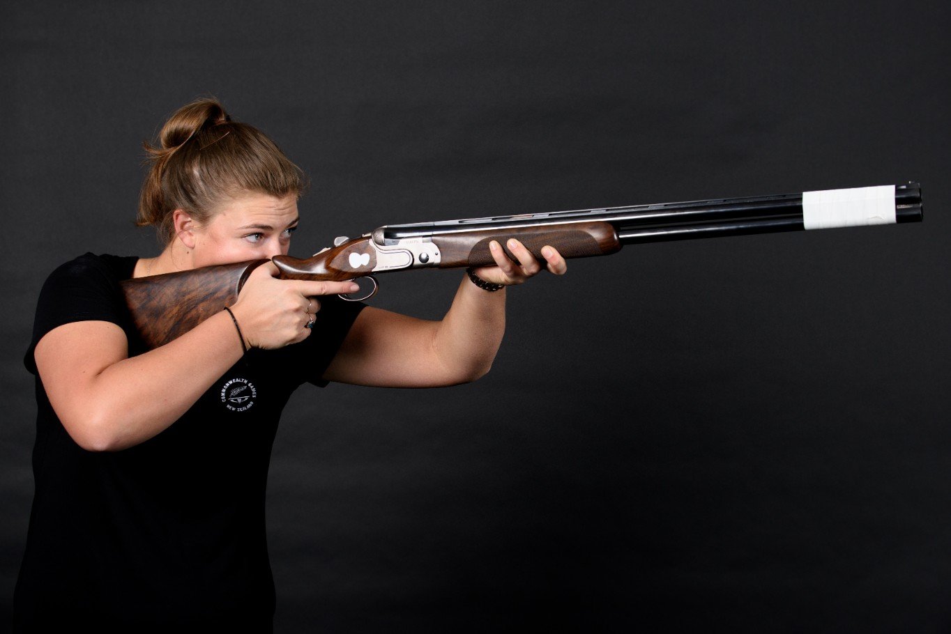 Skeet shooter seventh in qualifying