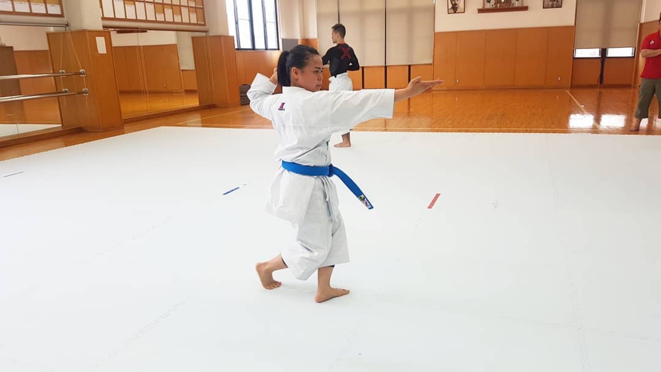 Potential Karate Olympian wins gold at Oceanias