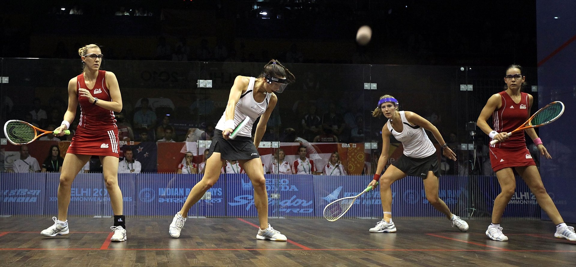 King Leads Squash Team of Eight