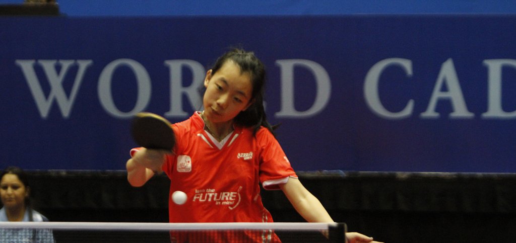 Table Tennis' Sophia Dong takes on the Youth Olympic Games