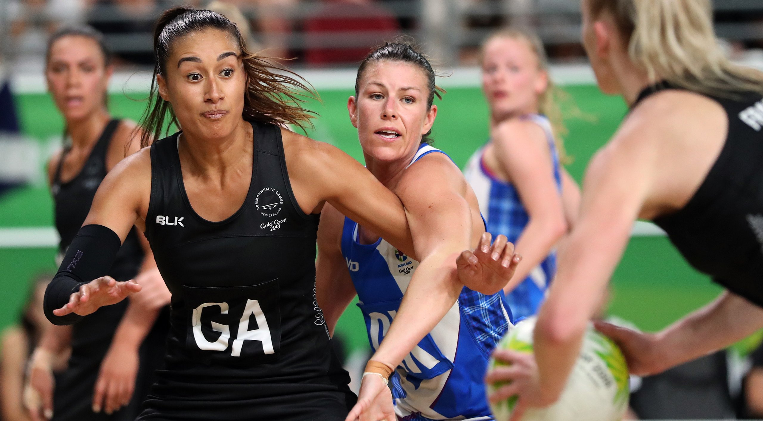 Dominant win for netballers