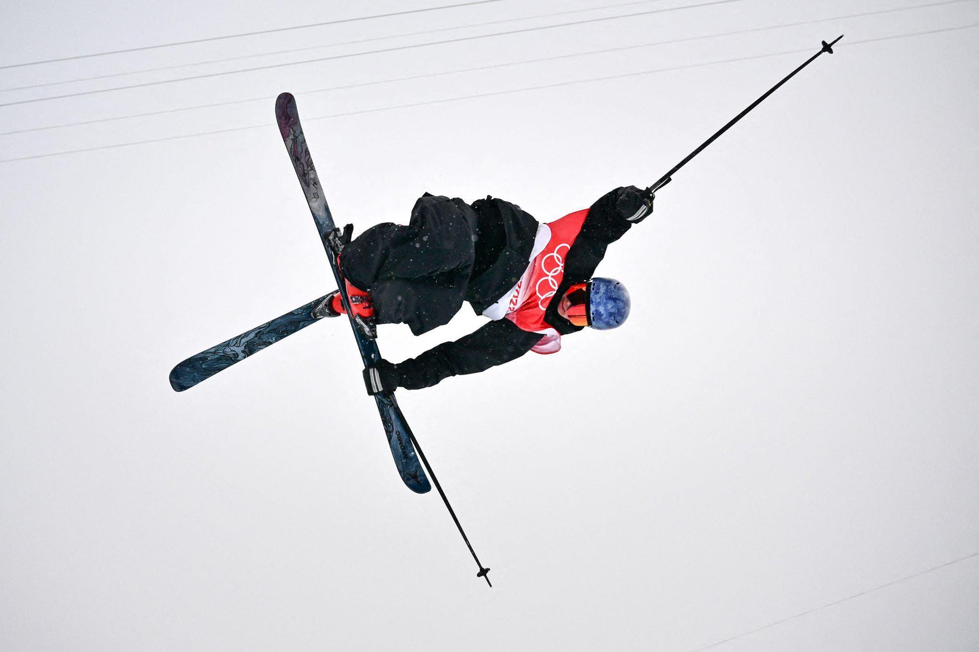 Nico and Miguel Porteous book spot in Freeski Halfpipe finals