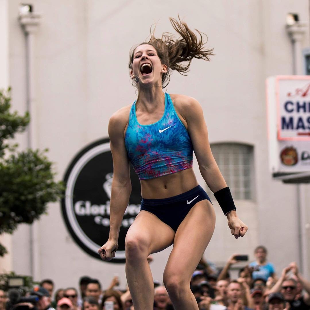 Eliza McCartney wows crowd at SKYCITY Vertical Pursuit