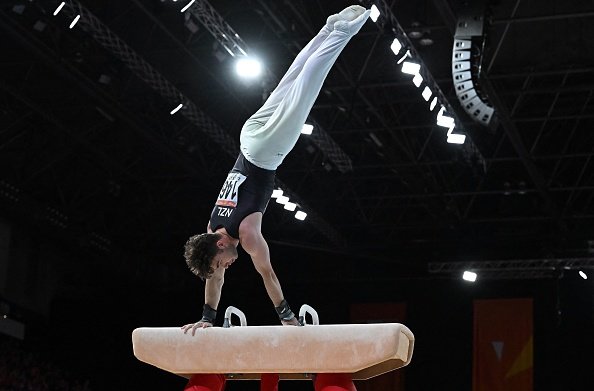 Gymnast just misses bronze medal