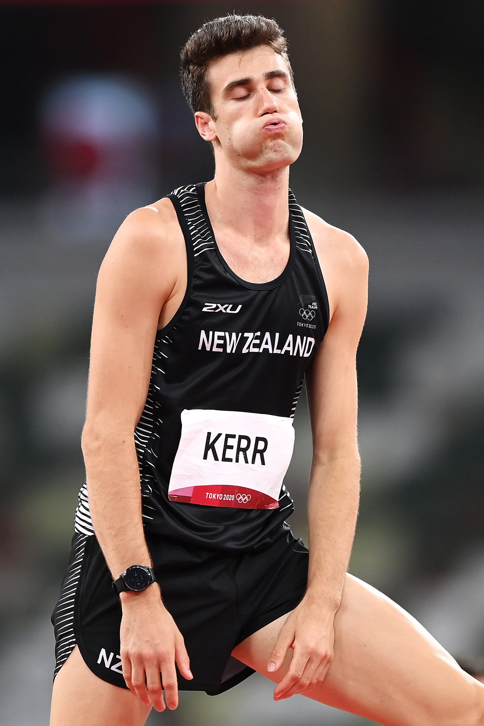 Kerr finishes 10th in high jump