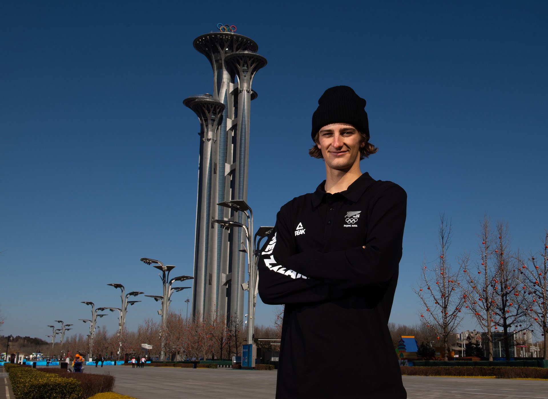 Ben Barclay arrives in Beijing for his Winter Olympic Games debut