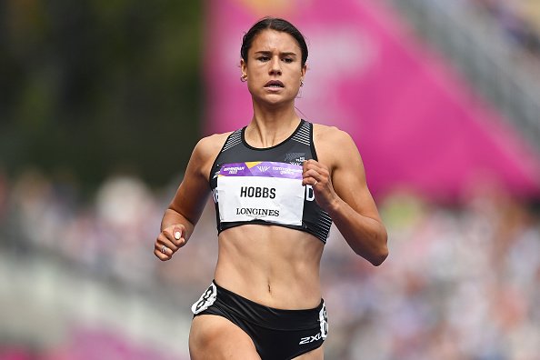 Hobbs straight into her stride