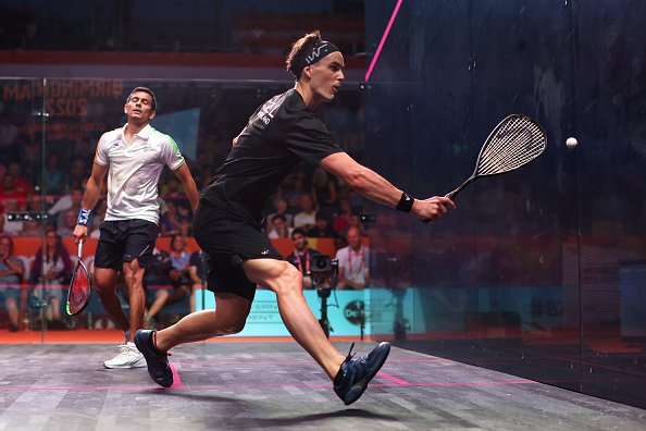Coll breezes into squash final