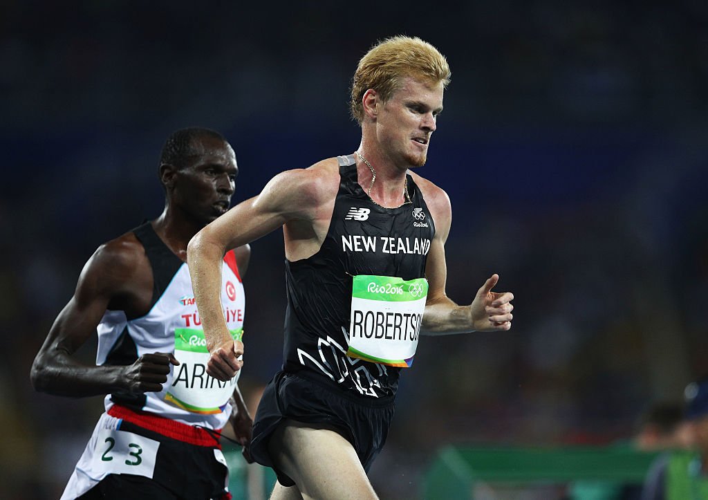 National record for Robertson