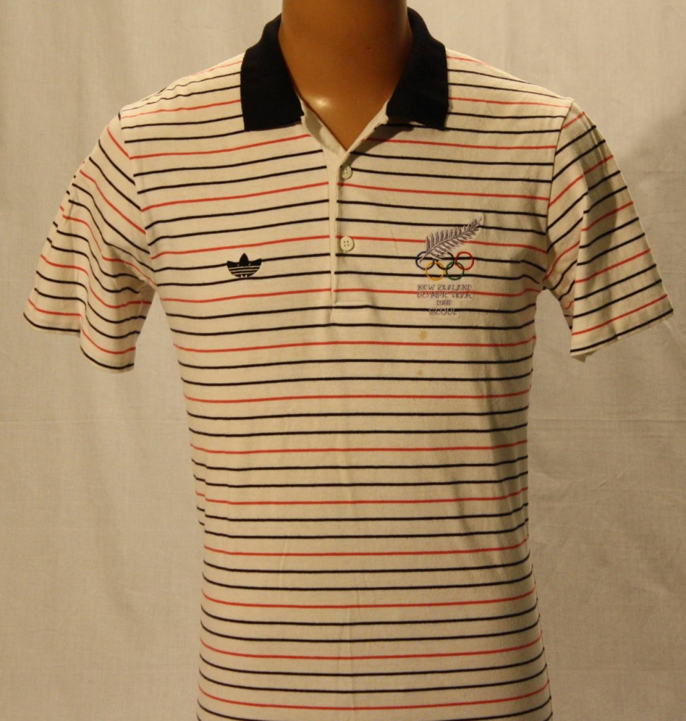 Polo Shirt from the Games of the XXIV Olympiad, Seoul 1988. Photo: New ...