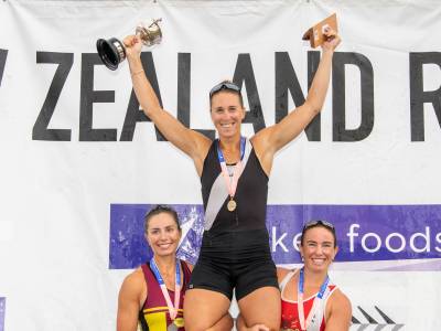 Weekly Wrap: NZ record for javelin thrower + 9th National Title for rower Emma Twigg