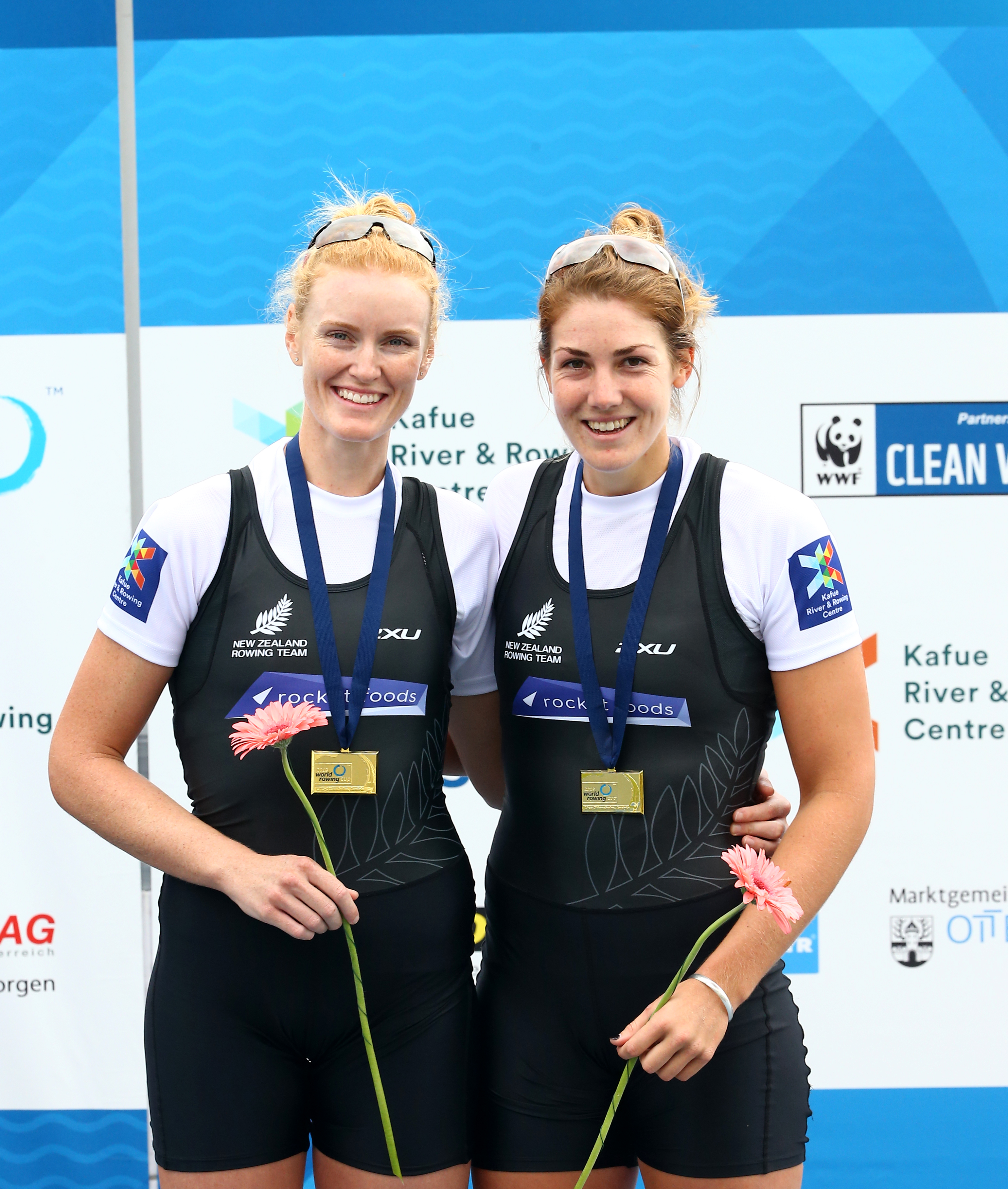 Three gold and a silver for New Zealand at Rowing World Cup New