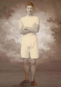 1908 Harry Kerr first medal